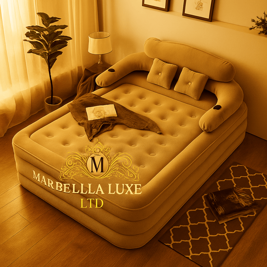 Outdoor Air Mattress Single Foldable Air Bed - Marbella luxe Ltd