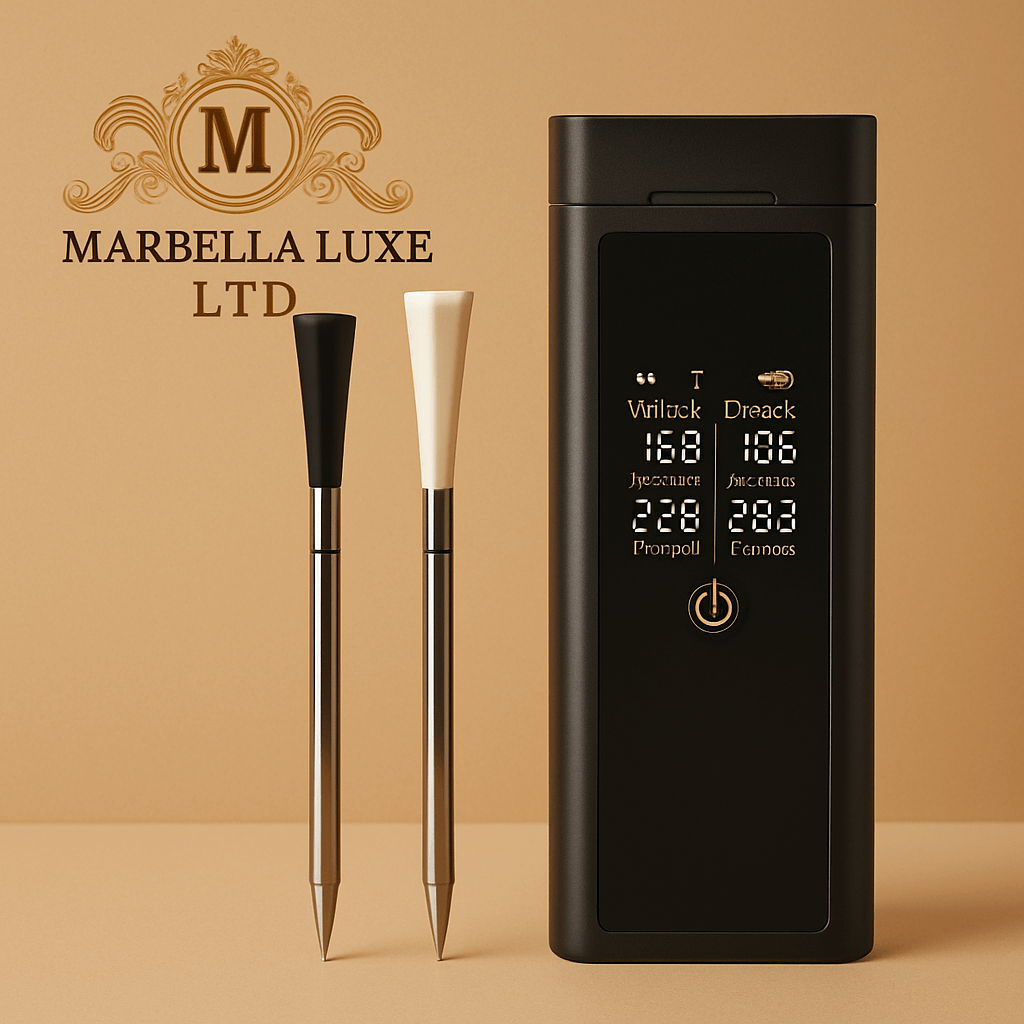Wireless meat cooking thermometer with display and two probes, perfect for precise grilling and cooking.