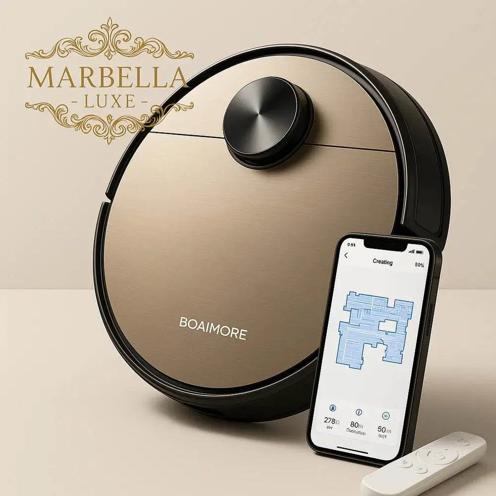 Marbella V6 SmartClean™ Robot Vacuum - Marbella luxe Ltd
