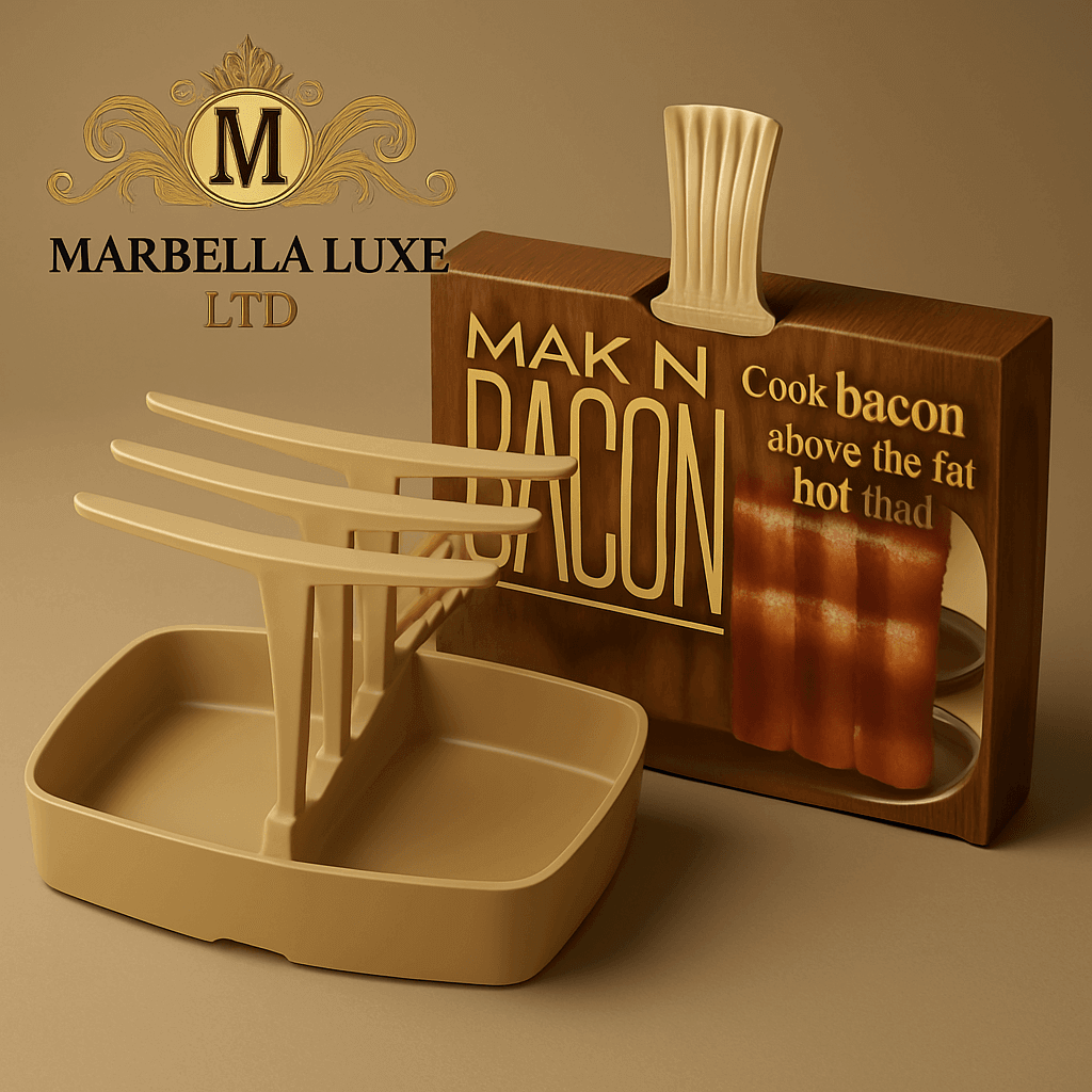 Removable Bacon Tray Rack Microwave Bacon Cooker Shelf Rack Less Fat Healthier Cooking Tool Barbecue Breakfast Meal Gadgets - Marbella luxe Ltd