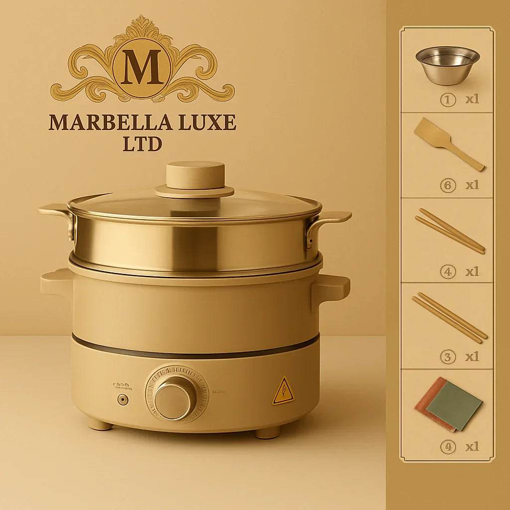 Multifunctional Household Small Electric Hot Pot Cooking Pot - Marbella luxe Ltd