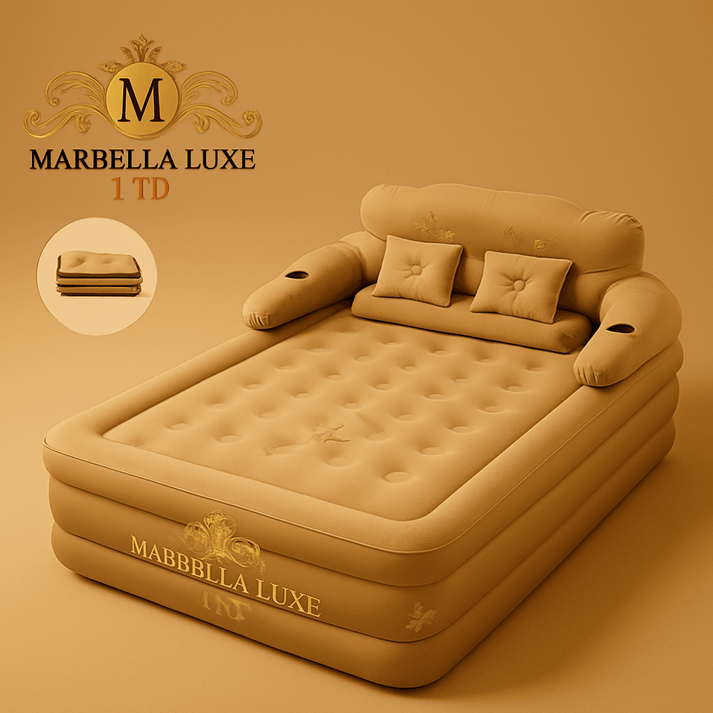 Outdoor Air Mattress Single Foldable Air Bed - Marbella luxe Ltd