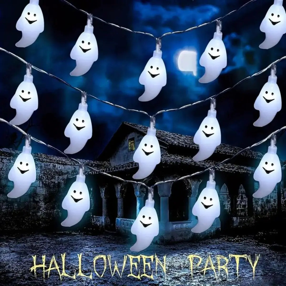 Lights Ghost Halloween Decoration