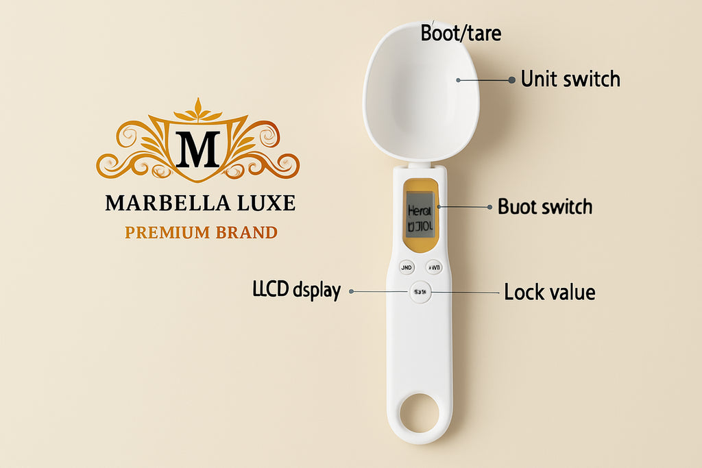 Marbella Luxe Digital Weighing Spoon