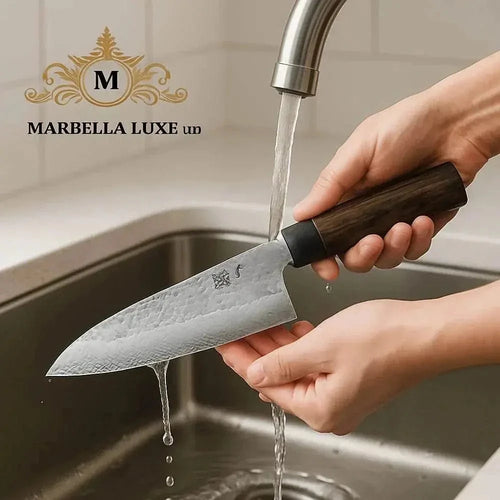 Artisanal Japanese Knife Set - Marbella luxe Ltd