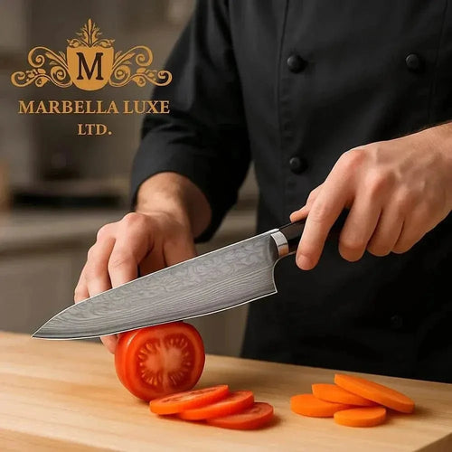 Artisanal Japanese Knife Set - Marbella luxe Ltd