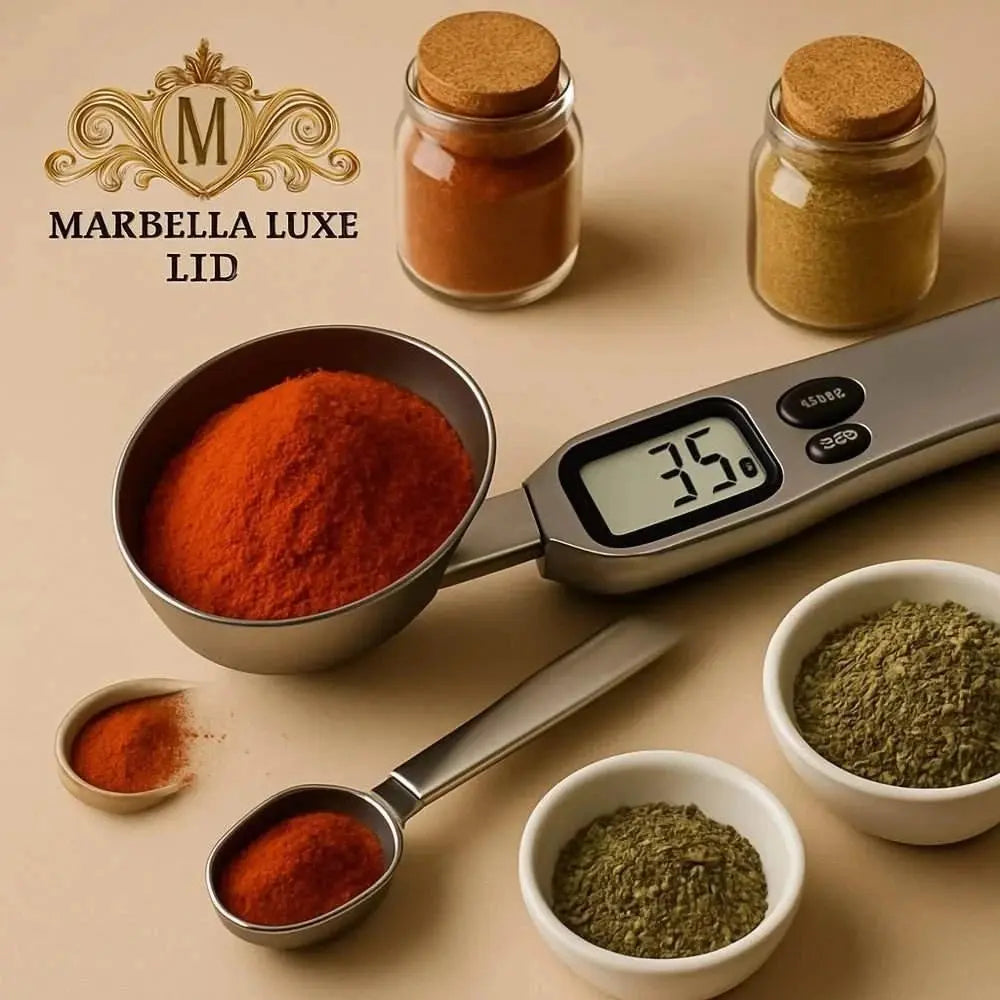 Marbella Luxe Digital Scale Spoon - Marbella luxe Ltd
