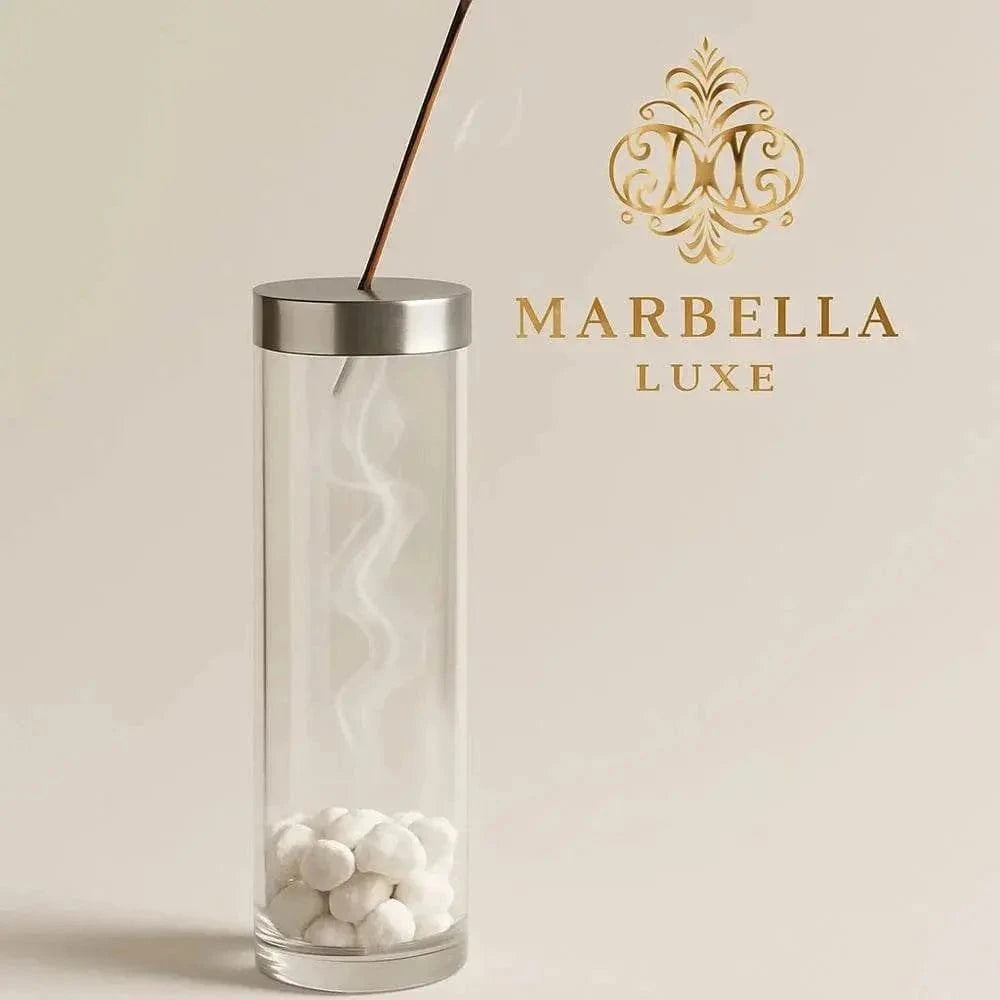 Marbella Luxe Glass Incense Burner - Marbella luxe Ltd