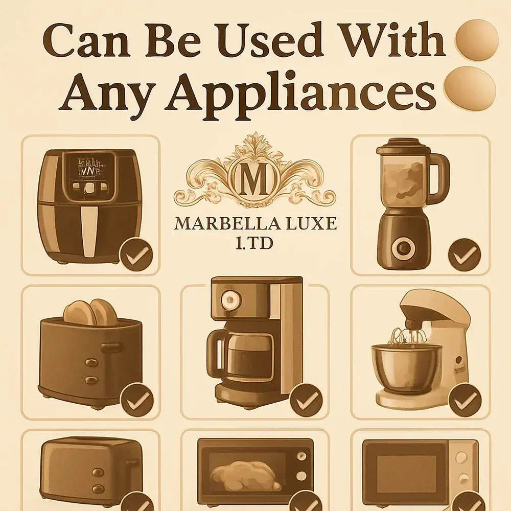 Marbella Luxe Appliance Sliders - Marbella luxe Ltd