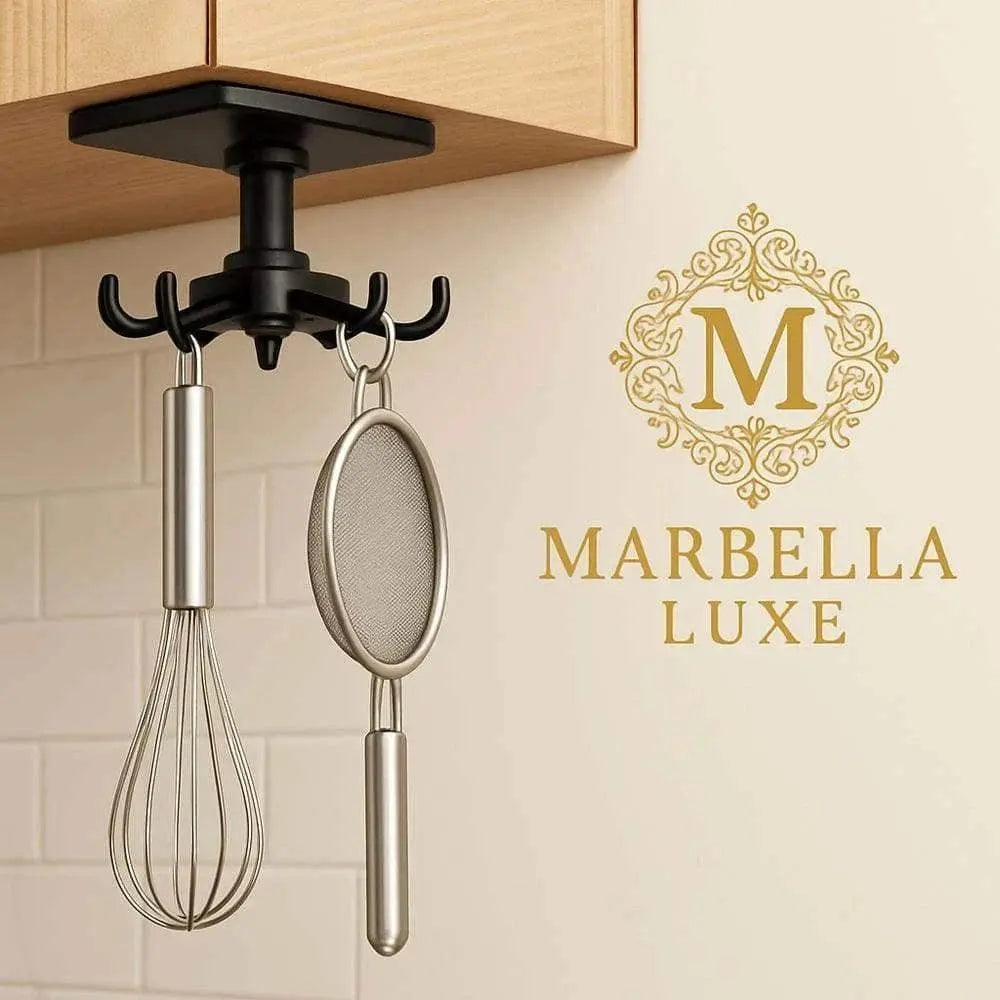 Marbella Luxe Rotating Hook Organizer - Marbella luxe Ltd