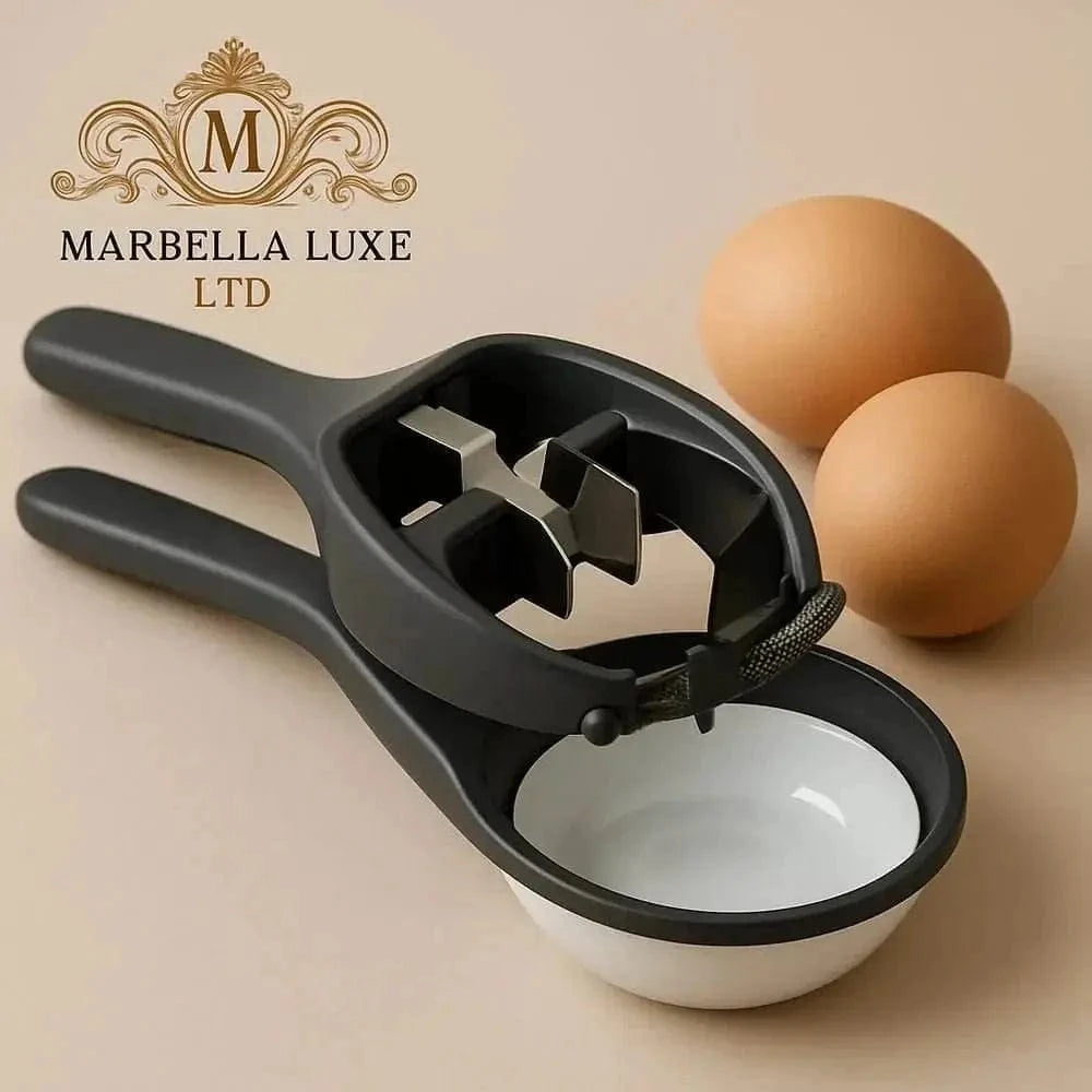 Marbella Luxe Egg Cracker & Separator - Marbella luxe Ltd
