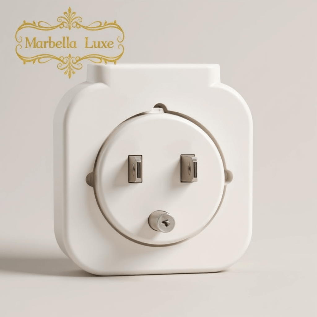 Marbella Luxe™ Power Socket Expander Stick with dual USB and stylish design for modern charging solutions.