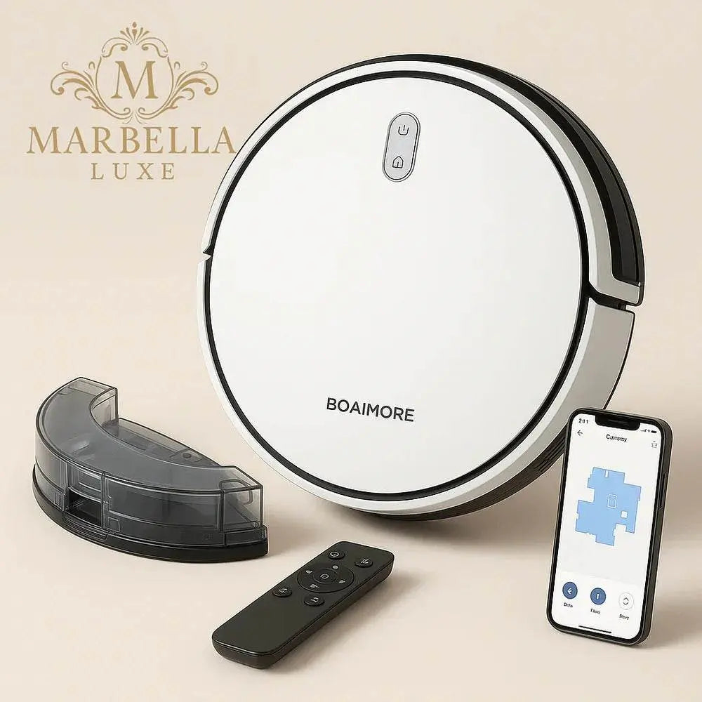 Marbella V6 SmartClean™ Robot Vacuum - Marbella luxe Ltd