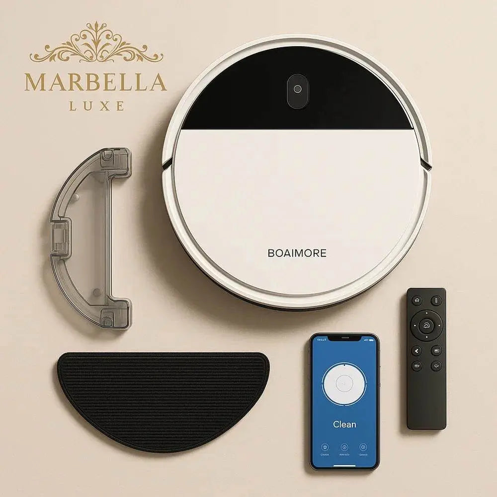 Marbella V6 SmartClean™ Robot Vacuum - Marbella luxe Ltd