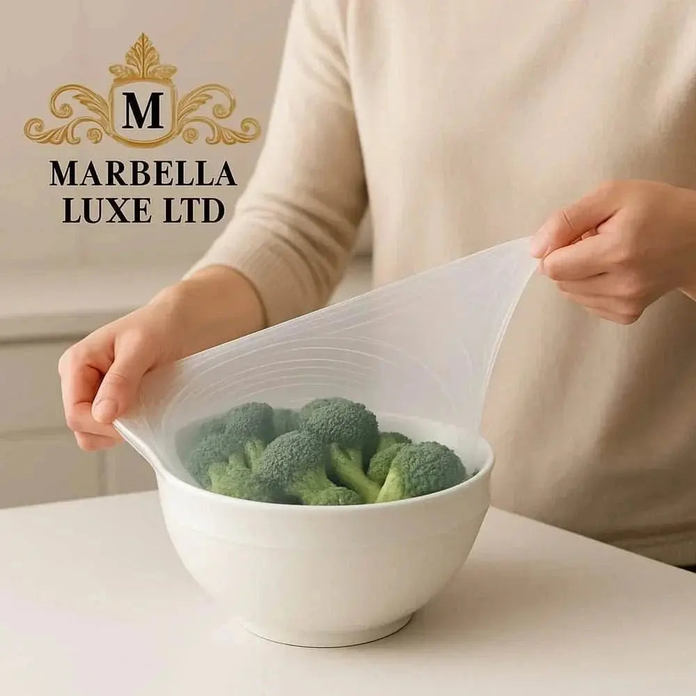 Marbella Luxe Reusable Stretch Lids - Marbella luxe Ltd