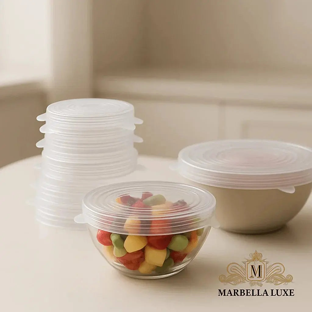 Marbella Luxe Reusable Stretch Lids - Marbella luxe Ltd